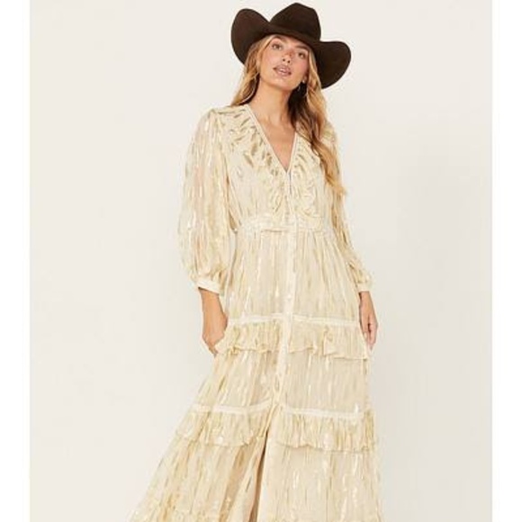 Jen´s Pirate Booty Women´s Celeb Foil Leaf Maxi...
